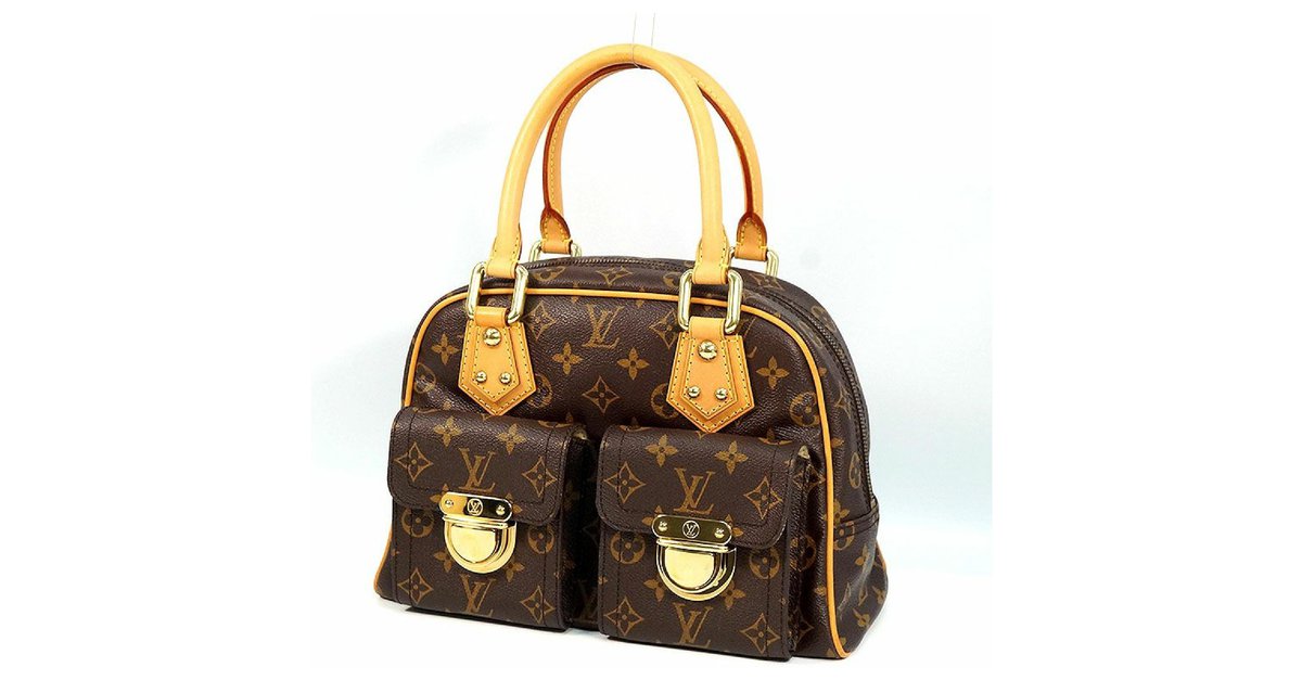 LOUIS VUITTON Manhattan PM Womens handbag M40026 Cloth ref.235374 - Joli  Closet