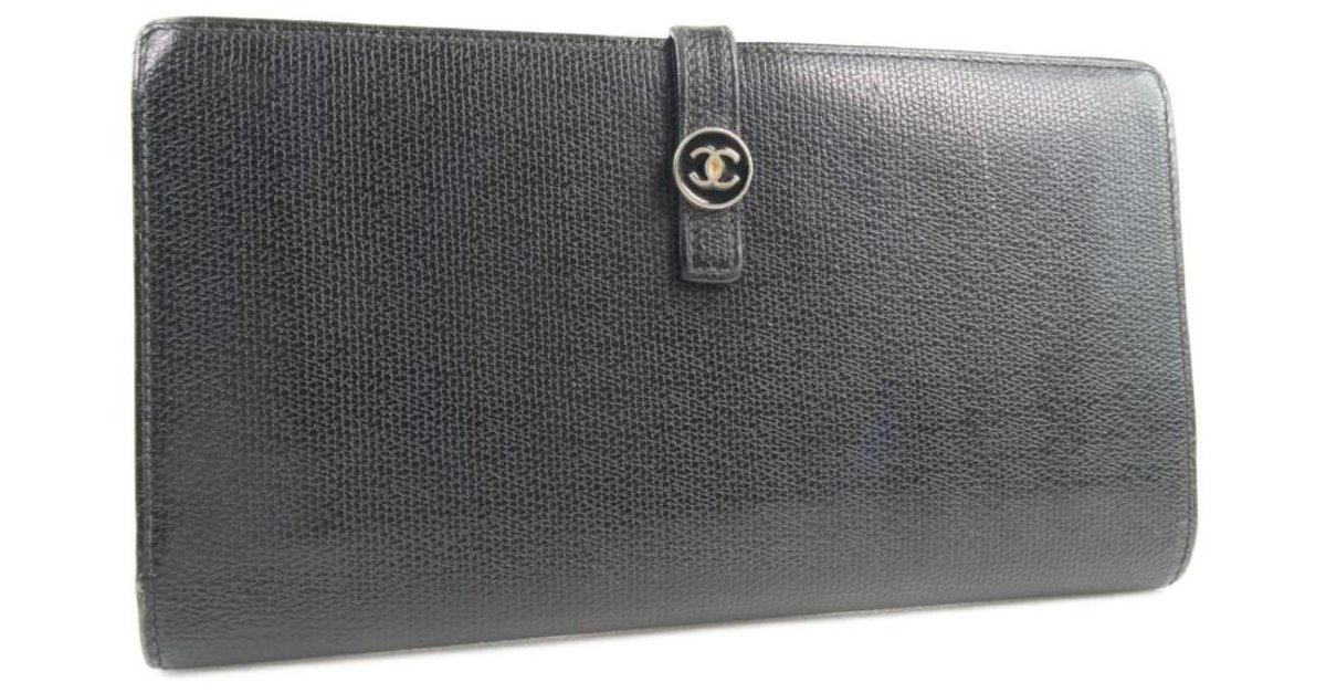 Chanel Purses, wallets, cases Black Leather ref.598026 - Joli Closet