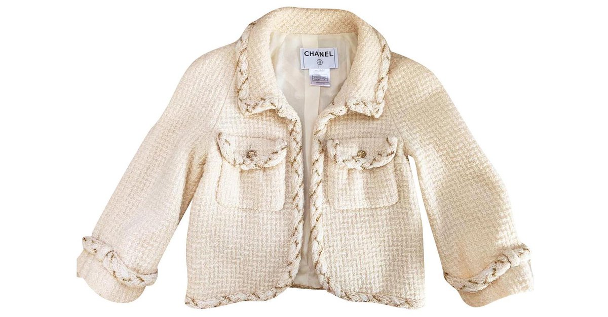 Chanel ROME Tweed Jacket/Vest Multiple colors ref.351766 - Joli Closet