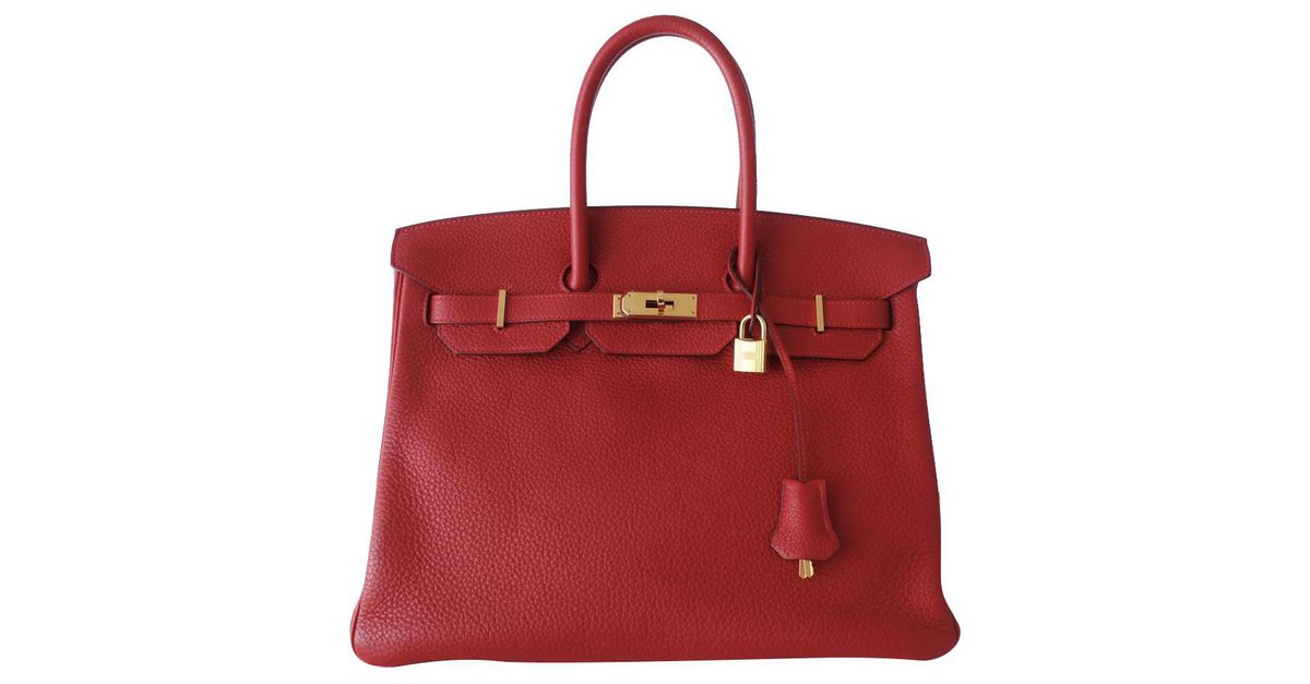 Hermes Birkin Bag (Red)