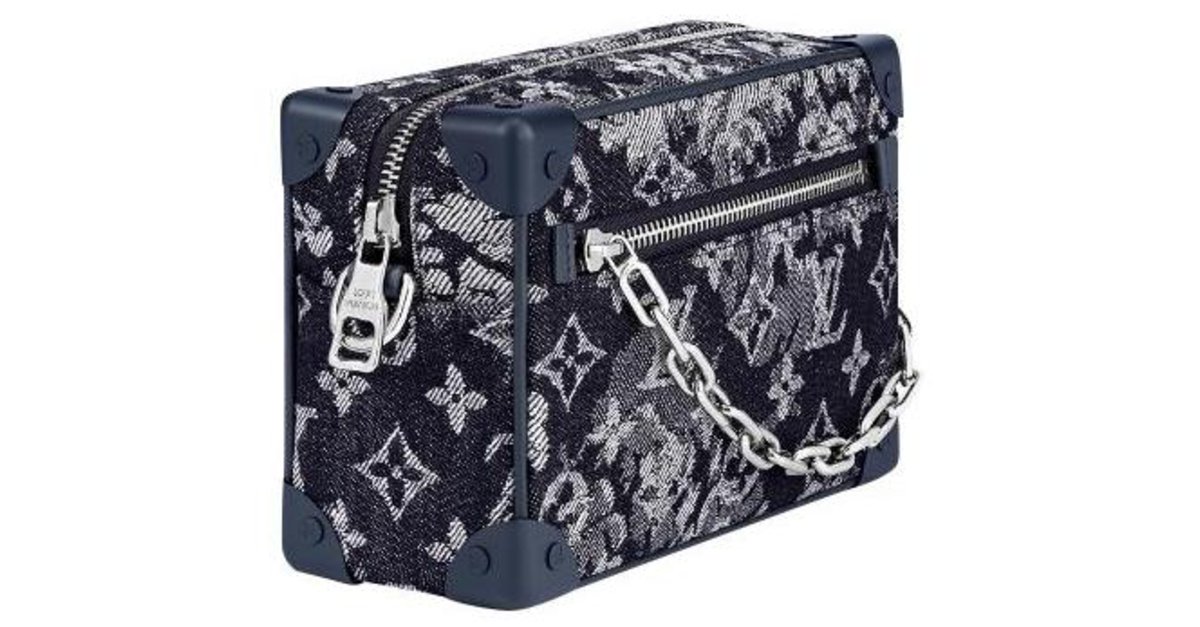 Louis Vuitton LV Soft trunk new Blue ref239875  Joli Closet