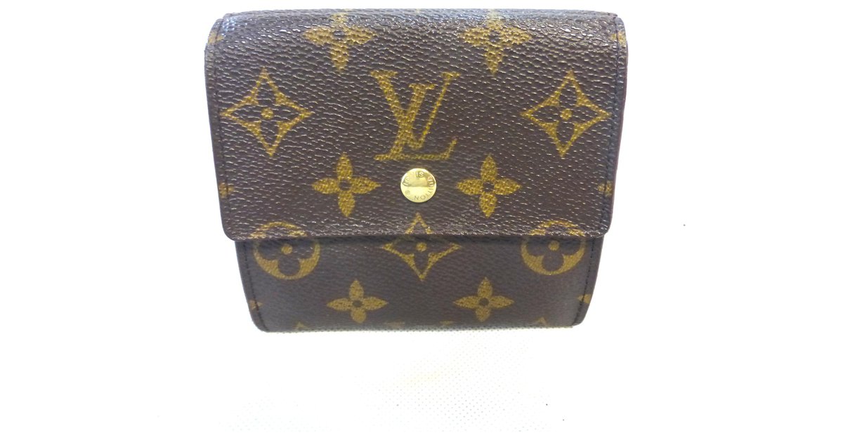 Preloved Louis Vuitton Damier Ebene Accordion Long Bifold Wallet