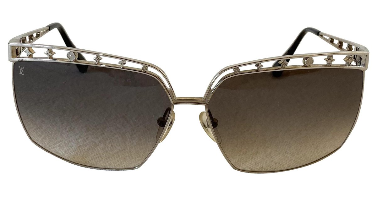 Louis Vuitton Gold Dorothy Sunglasses