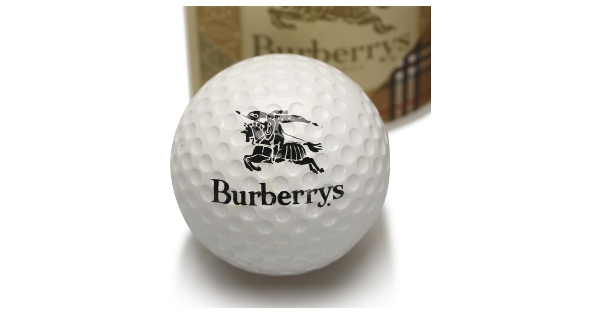 burberry golf ball holder