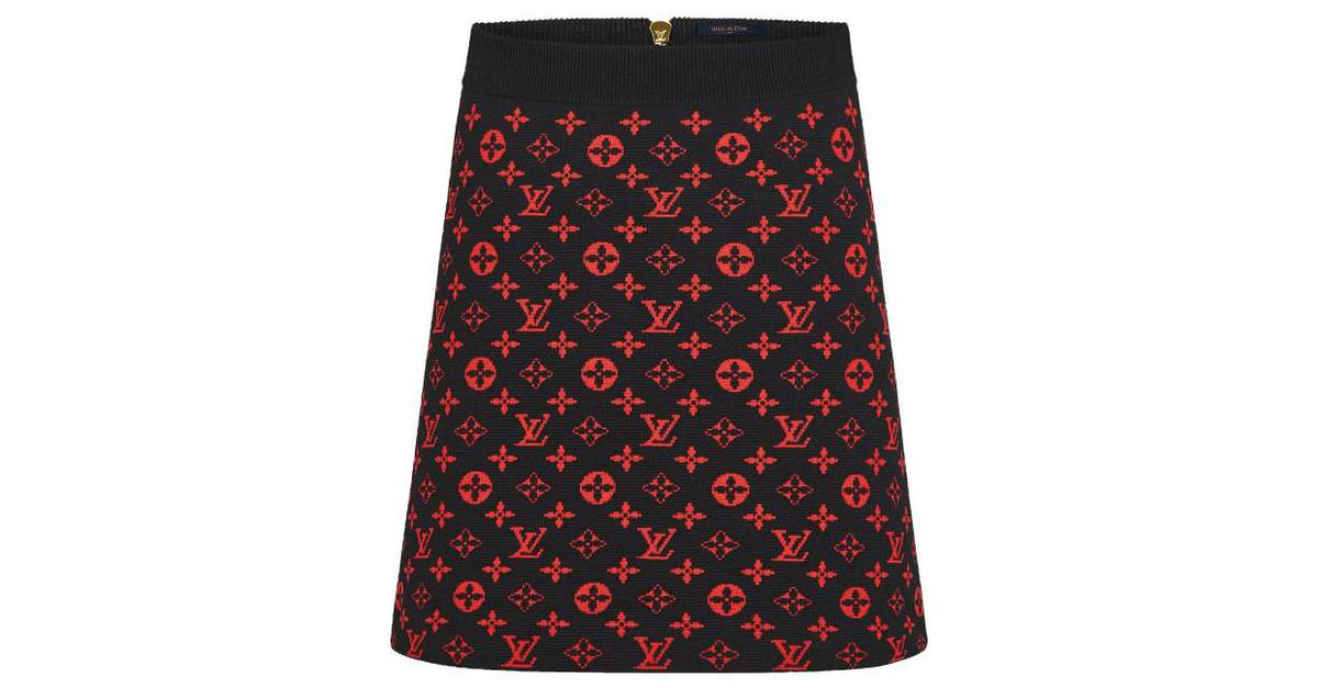 Louis Vuitton LV Skirt new Black Wool ref.242486 - Joli Closet