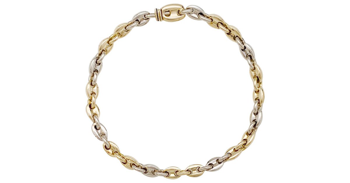 Cartier  Gold, Ruby and Diamond 'Coffee Bean' Bracelet, France