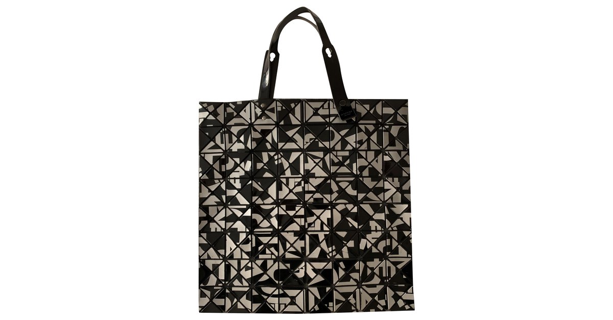 Bao Bao Issey Miyake White Large Tote Bag, Luxury, Bags