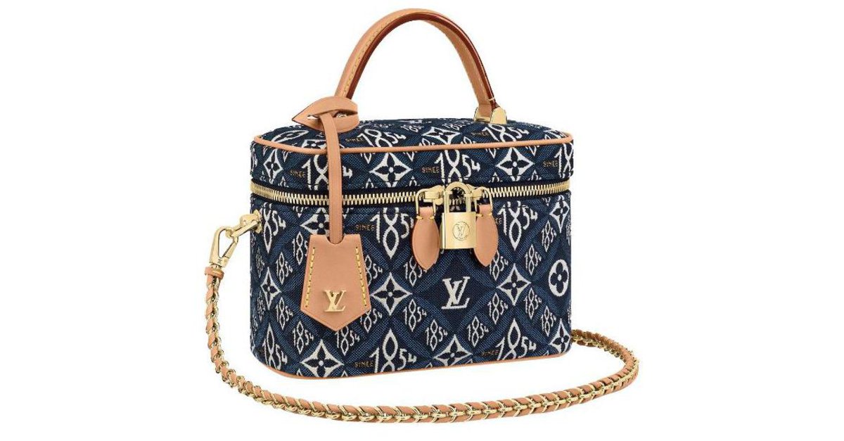 Louis Vuitton LV Vanity PM bag new Blue ref.252883 - Joli Closet