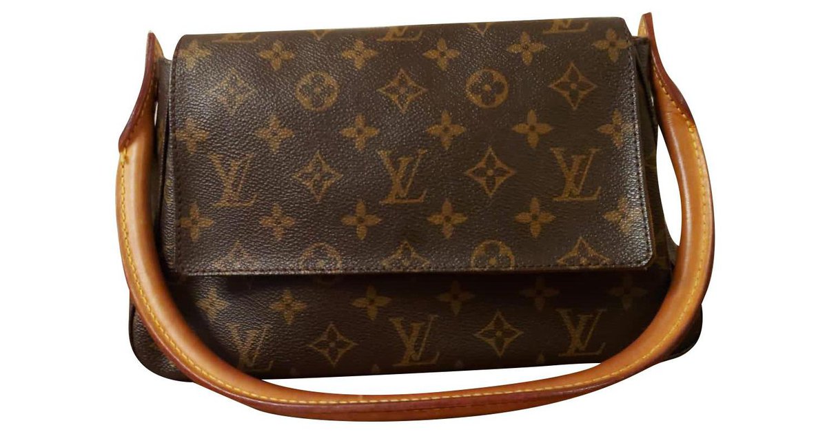 Louis Vuitton, Bags, Authentic Louis Vuitton Monogram Mini Looping  Shoulder Bag