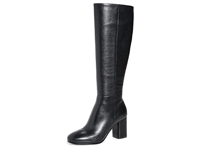 Diane Von Furstenberg Boots Black Leather Joli Closet