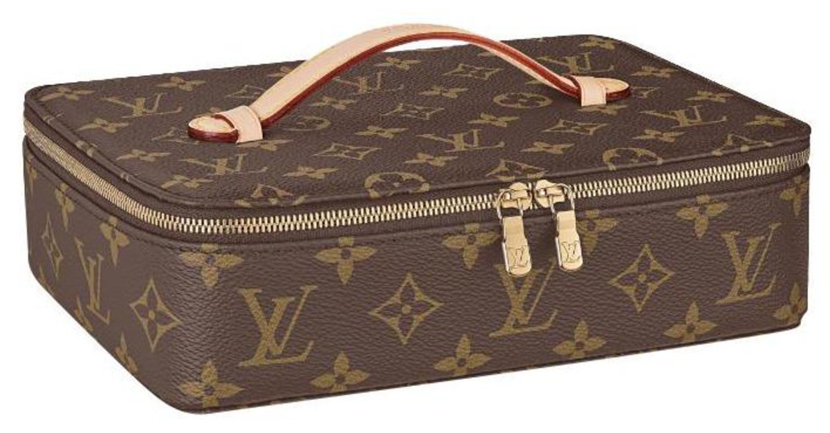Louis Vuitton Pencil Case Brown Leather ref.91242 - Joli Closet