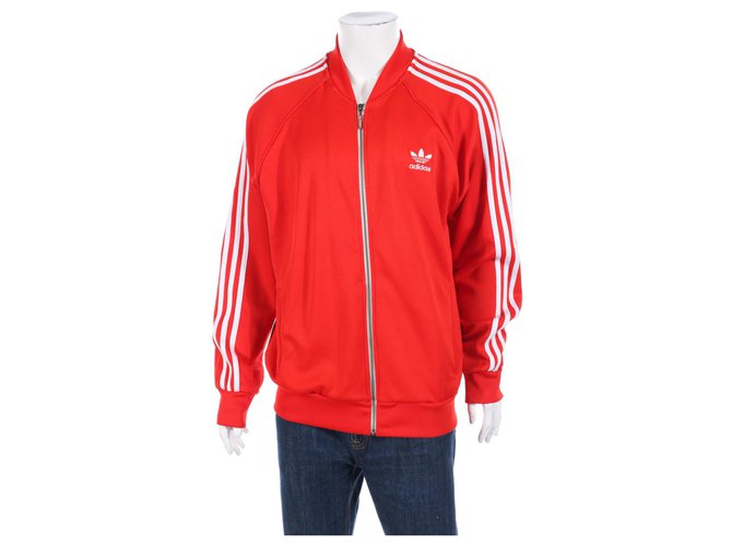 red adidas jacket mens