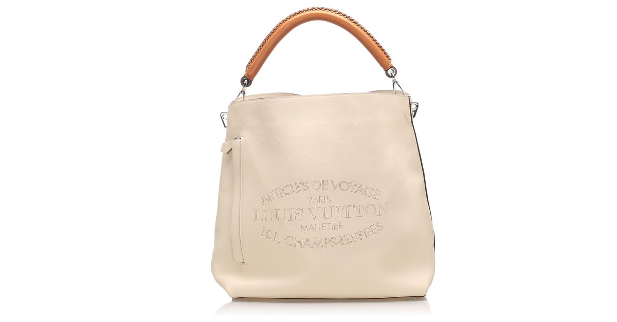 Louis Vuitton Marsupio LV Taigarama bianco Pelle ref.233246 - Joli Closet