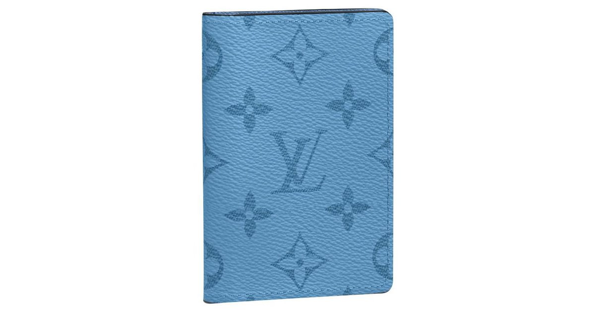Louis Vuitton Blue Infini Damier Pocket Organizer – Savonches