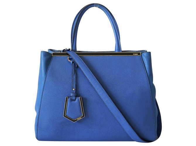 トートバッグ FENDI Woman Tote bags Blue 8BH425 AV11 F1LAZ Roll Large Fabric Blue | Fendi