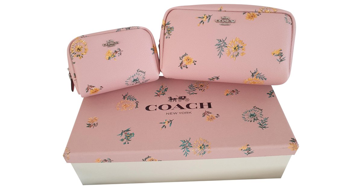 Coach Mini Boxy Cosmetic Case orders