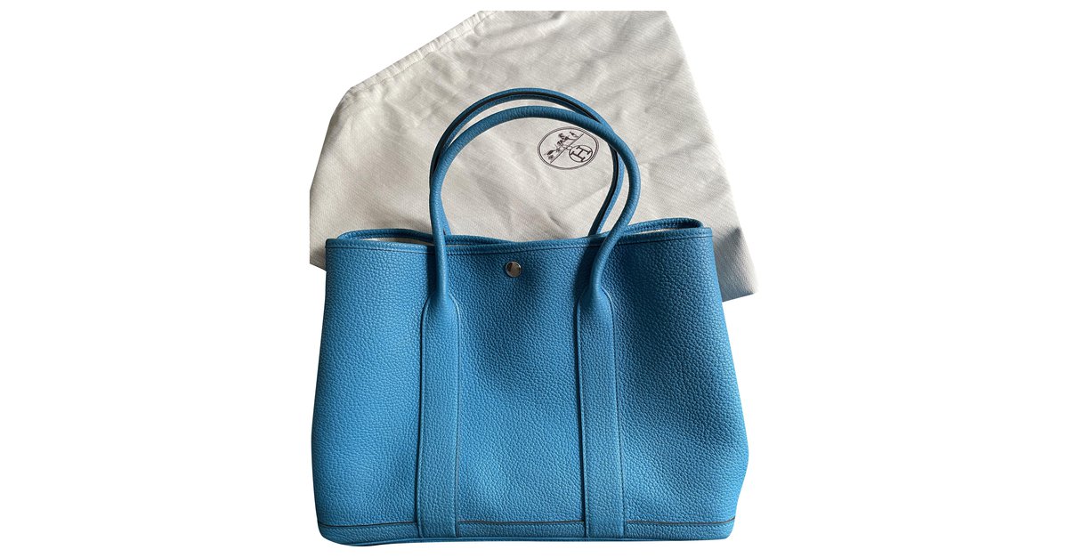 Hermès Mini garden party bag Beige Cloth ref.330457 - Joli Closet