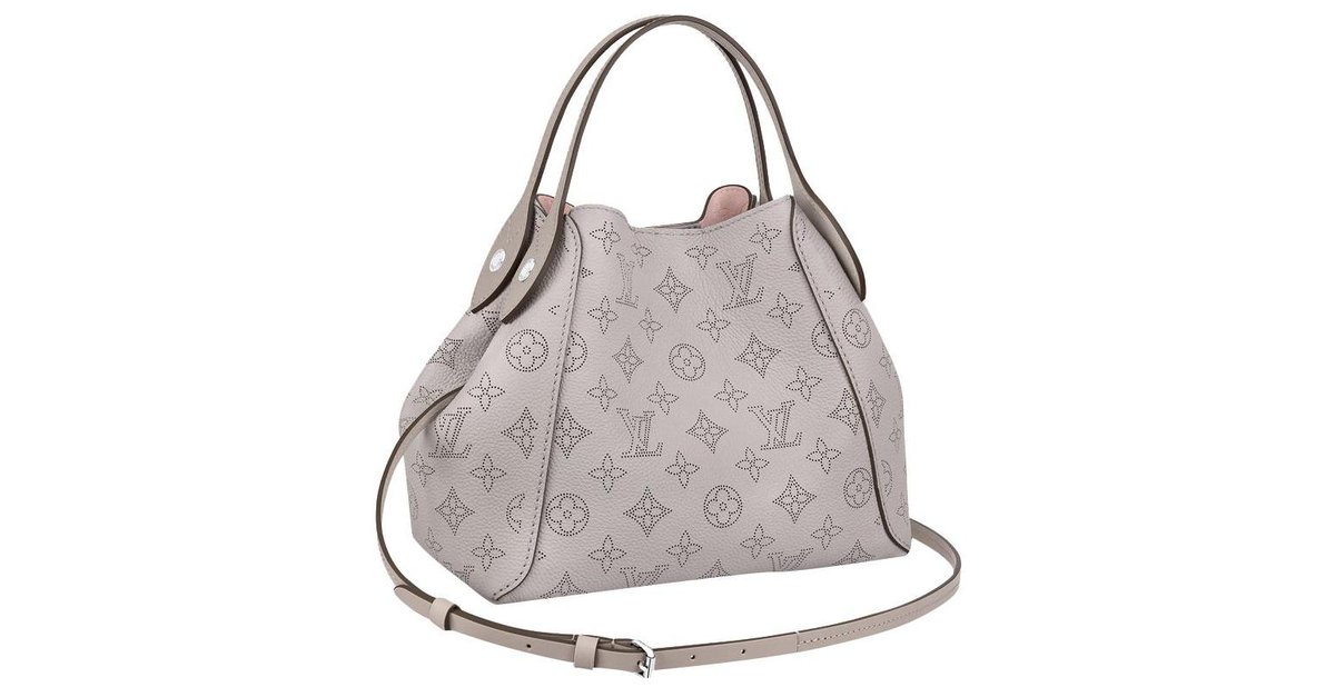 Louis Vuitton LV Hina PM new Grey Leather ref.274817 - Joli Closet