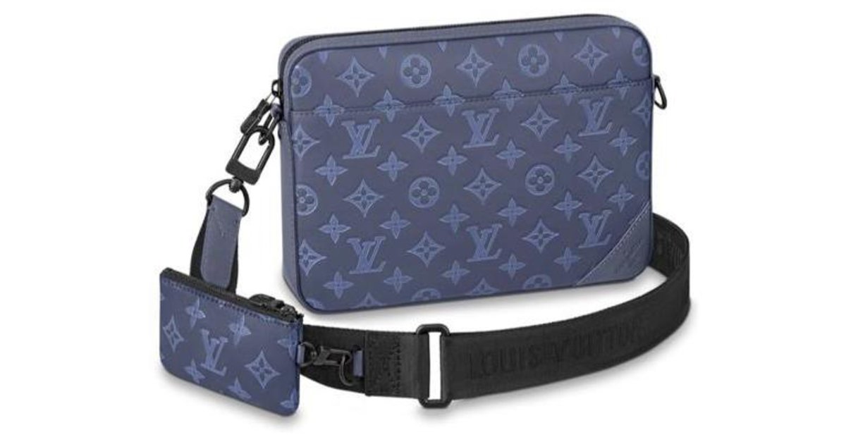Louis Vuitton 2018 Damier Coastline Matchpoint Messenger Bag w/ Tags - Blue Messenger  Bags, Bags - LOU230063