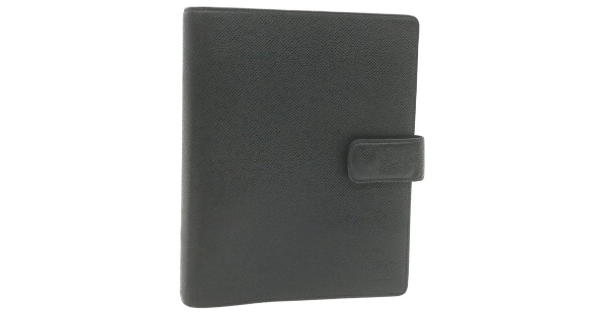 Louis Vuitton Couverture agenda de bureau Black Leather ref.897122 - Joli  Closet