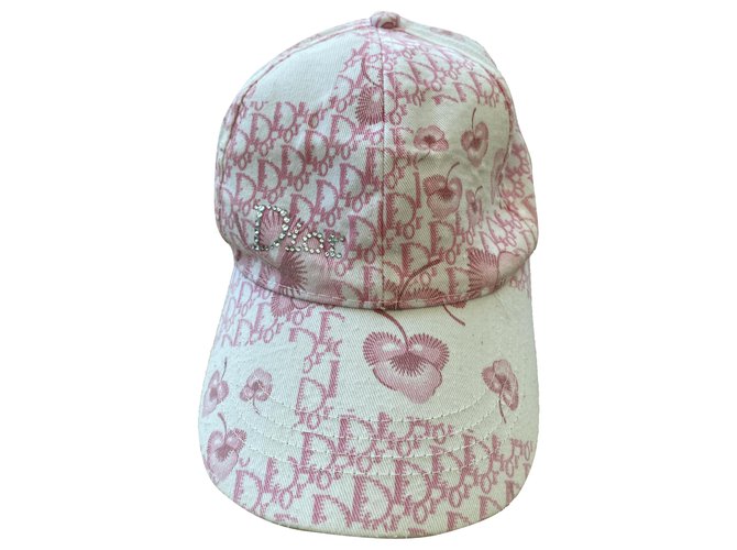 Christian Dior monogram dior hat pink 