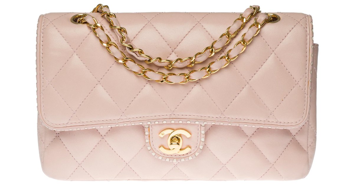 Sac chanel rose outlet pale