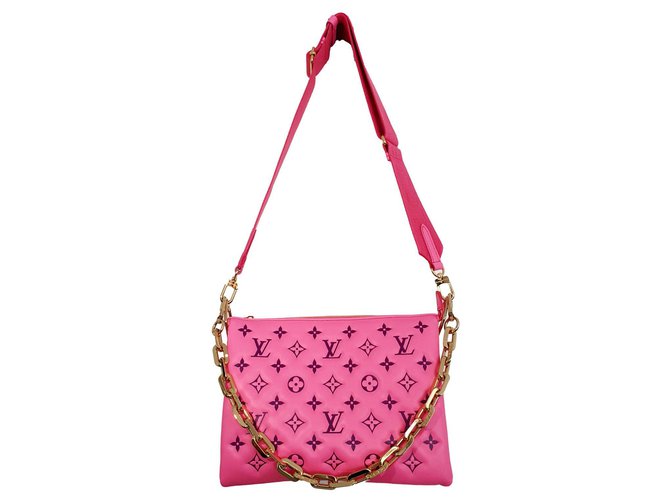 Louis Vuitton Cushion bag PM pink Vuittamine Leather ref.286115