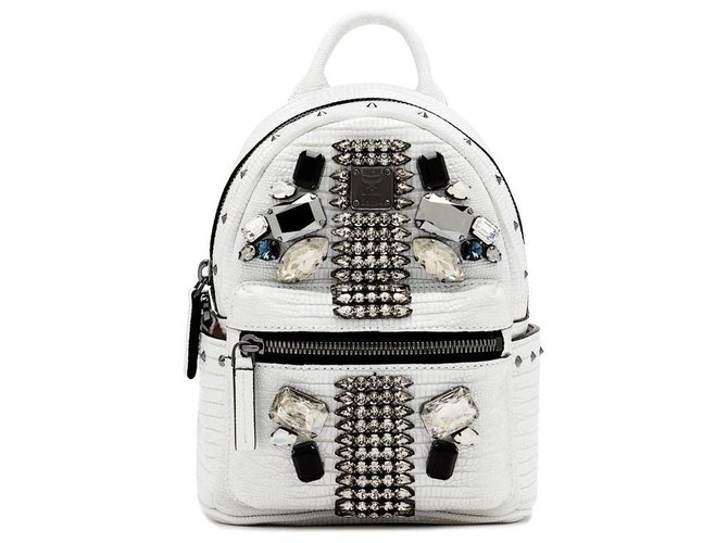 mcm swarovski backpack