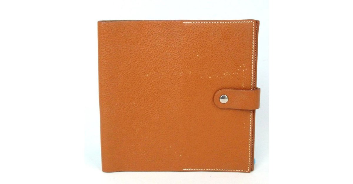 hermes leather journal