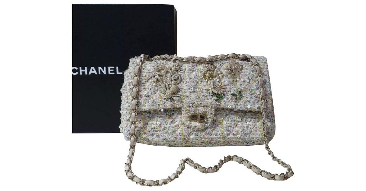 Chanel 2.55 Reissue Classic Flap Limited Garden Party 225 lined