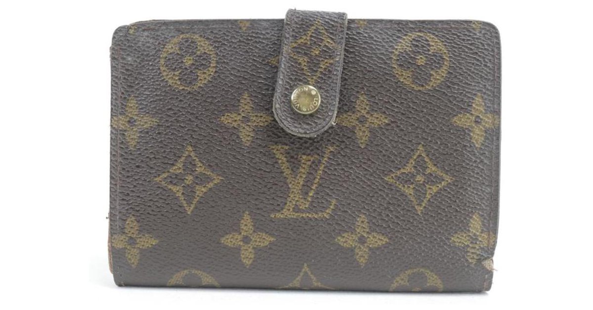 Louis Vuitton Kisslock Porte Viennois Wallet French Twist Purse 27LK0116