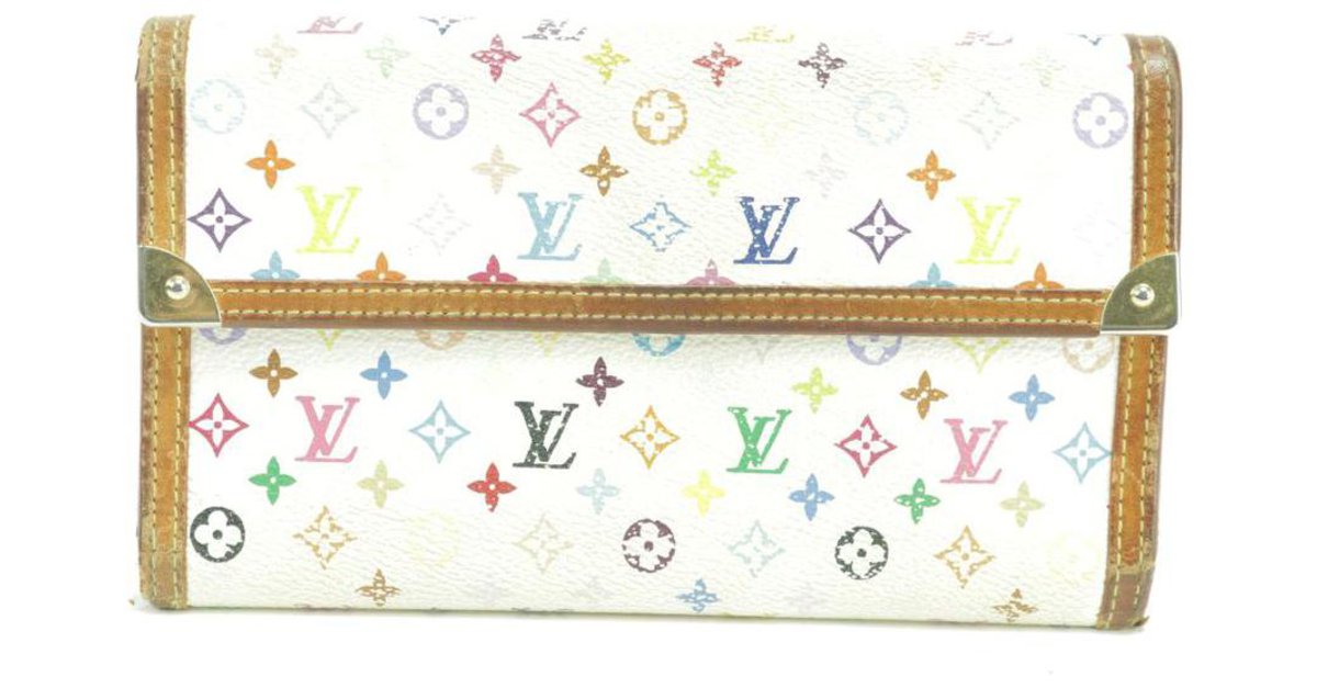 Louis Vuitton Ultra Rare Vintage Monogram Sarah Wallet Flap Porte Tresor 26LVL1125