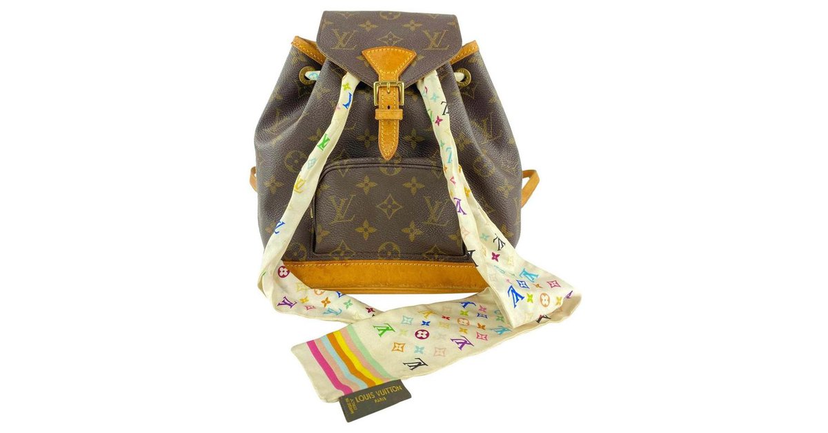 Louis Vuitton Monogram Mini Montsouris Backpack PM Leather ref