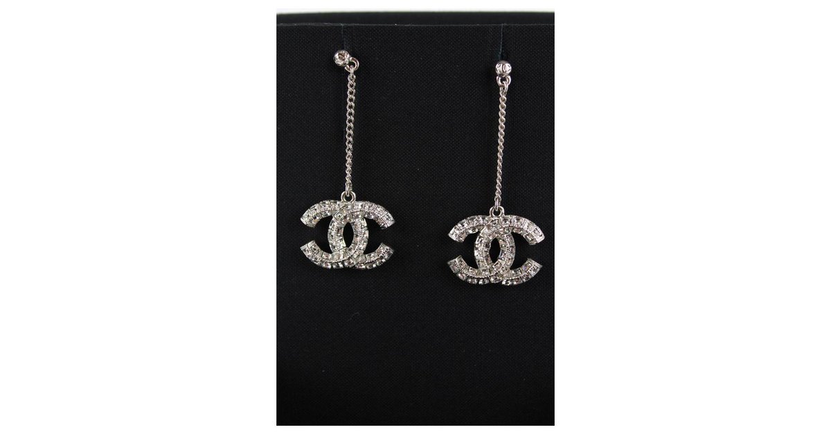 Stainless Steel Chanel Inspired Earrings – Glam Box VI