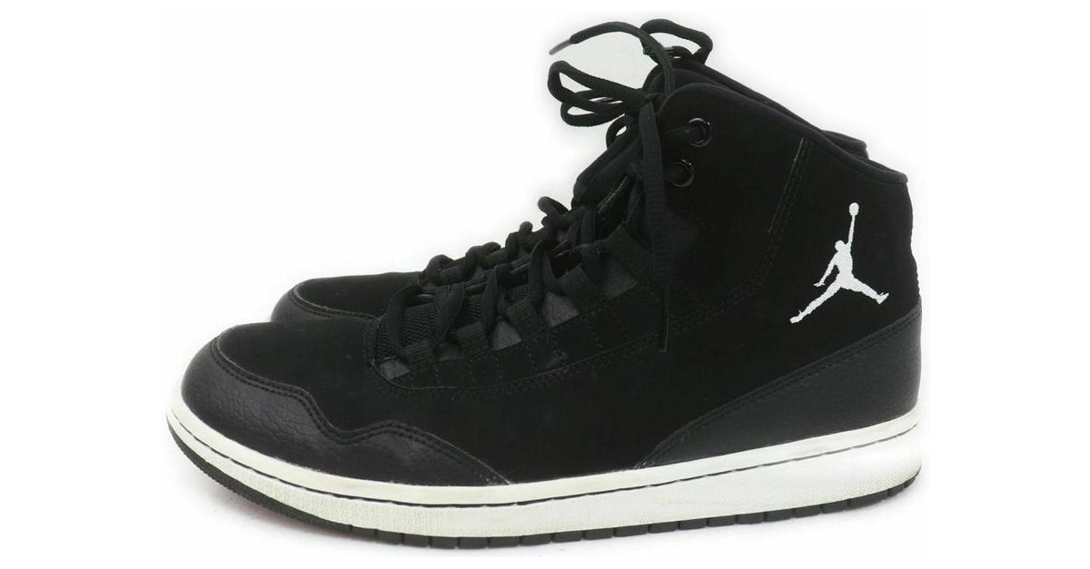 Nike US10 820240-011 Air Jordan Executive Black x White - Joli Closet