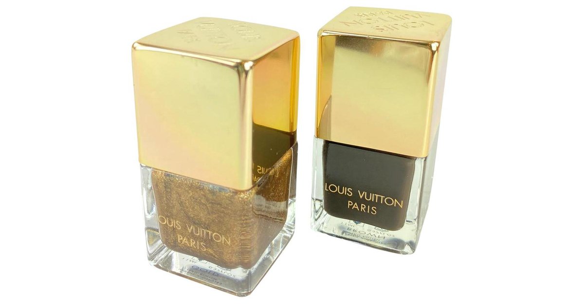 Louis Vuitton Rare Limited Vernis Nail Polish Set 46lvl1125 White gold  ref.294582 - Joli Closet
