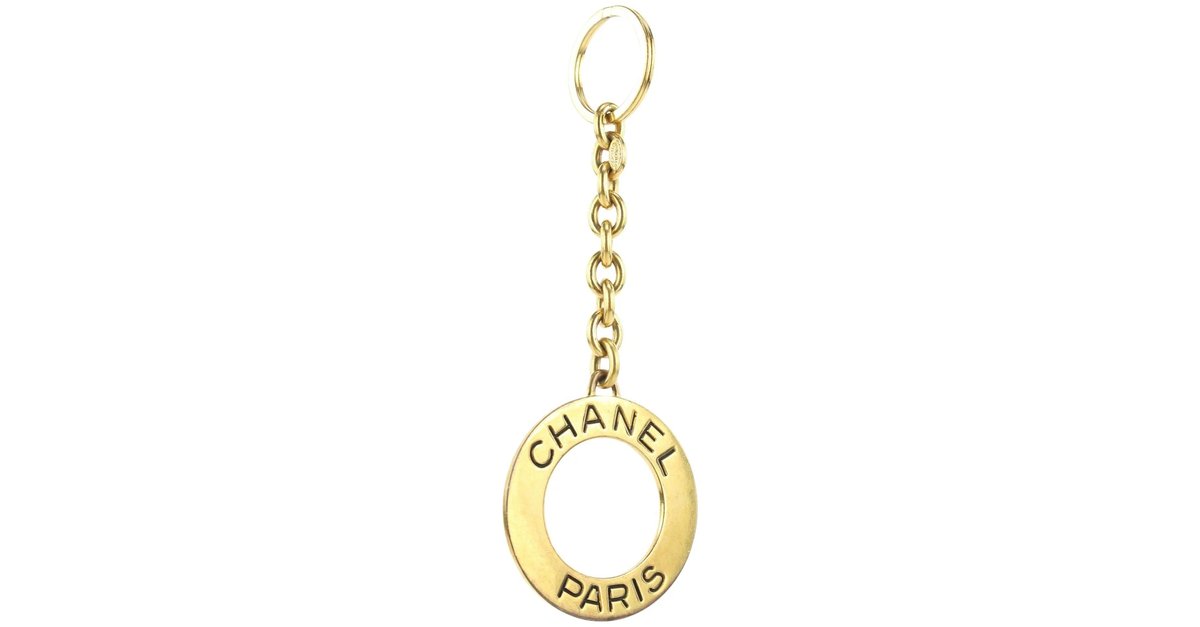 Chanel sales key ring