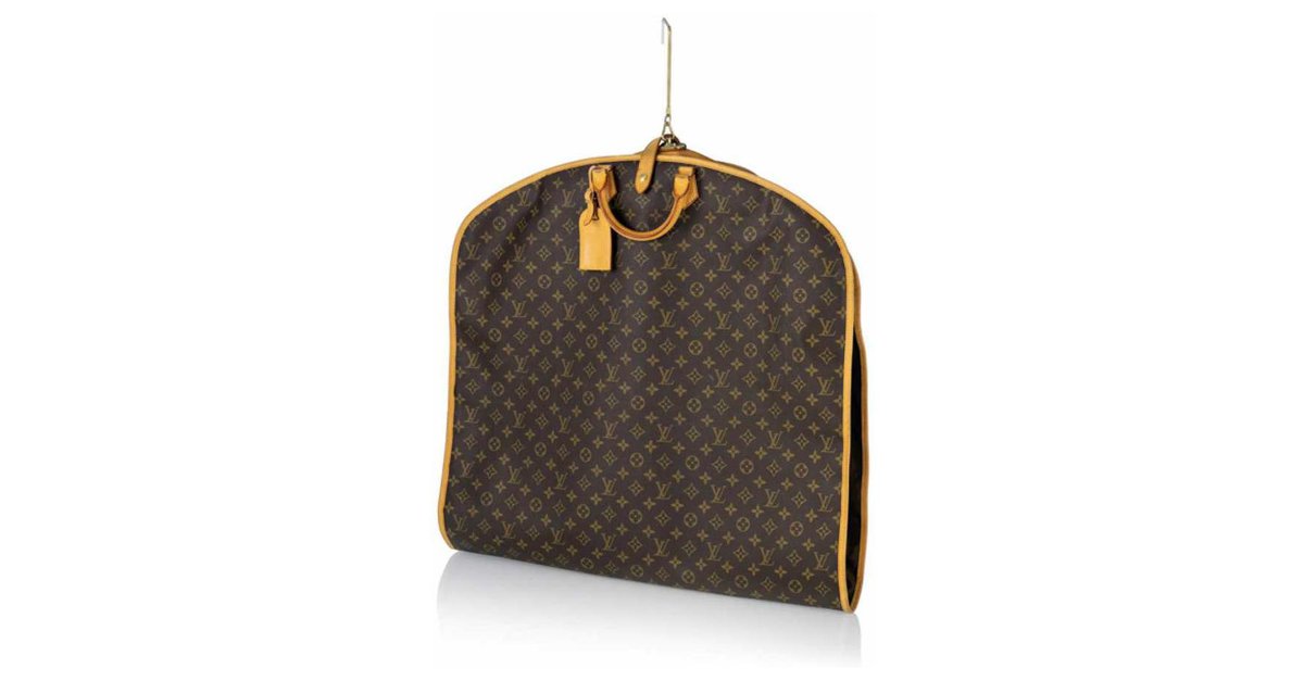 Louis Vuitton Monogram Porte Housse Habits Garment Cover Travel Bag 28 –  Bagriculture