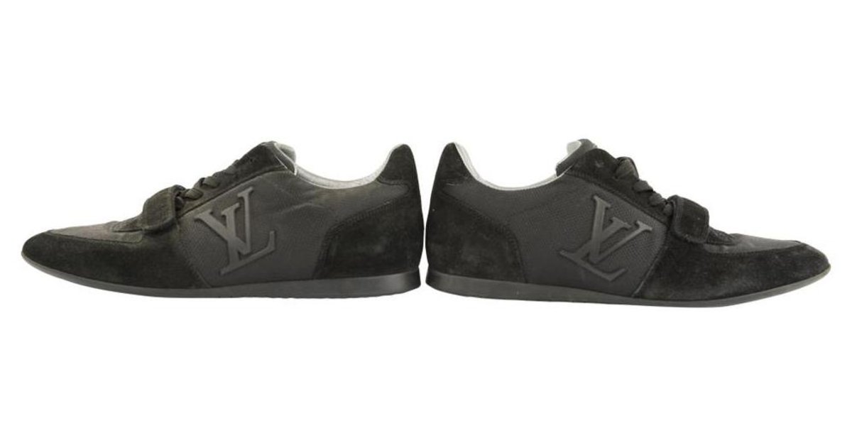 Louis Vuitton Zapatilla deportiva LV Initial Varsity Trainer Runner negra  para hombre ref.297986 - Joli Closet