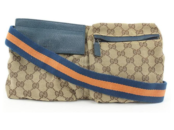 orange gucci fanny pack