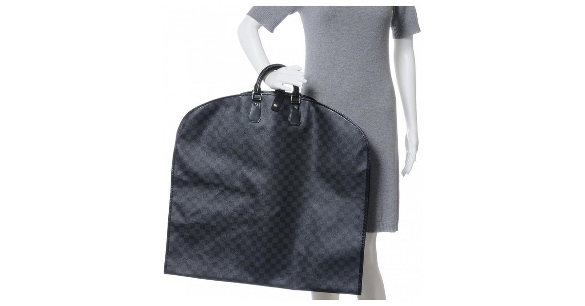 Louis Vuitton Monogram Canvas 2 Hangers Garment Cover Bag Louis