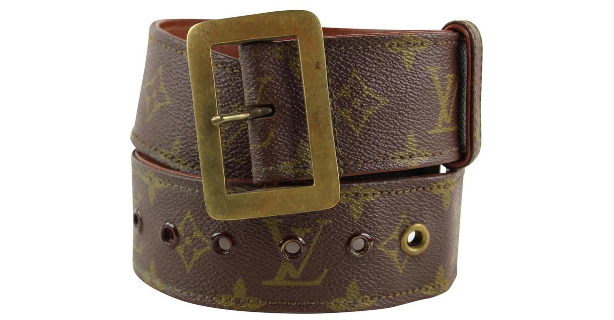 Louis Vuitton Ultra Rare Vintage First Edition Belt 9lvs1223 ref.298706 -  Joli Closet