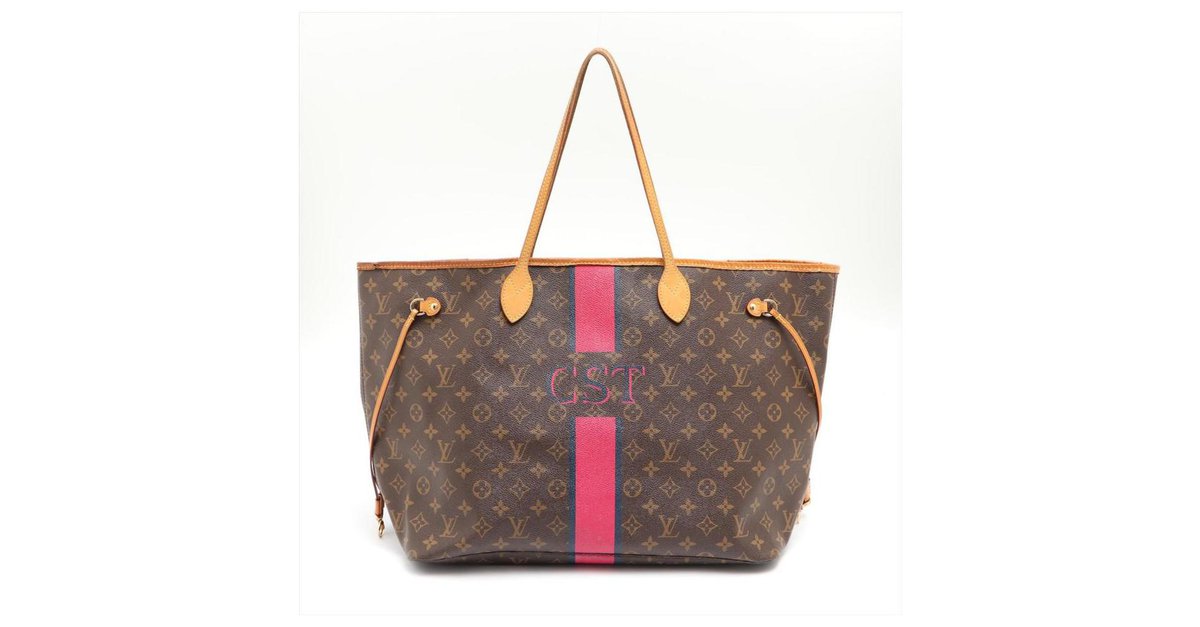 Louis Vuitton Mon Monogram Neverfull GM Tote Bag Leather ref.298868 - Joli  Closet