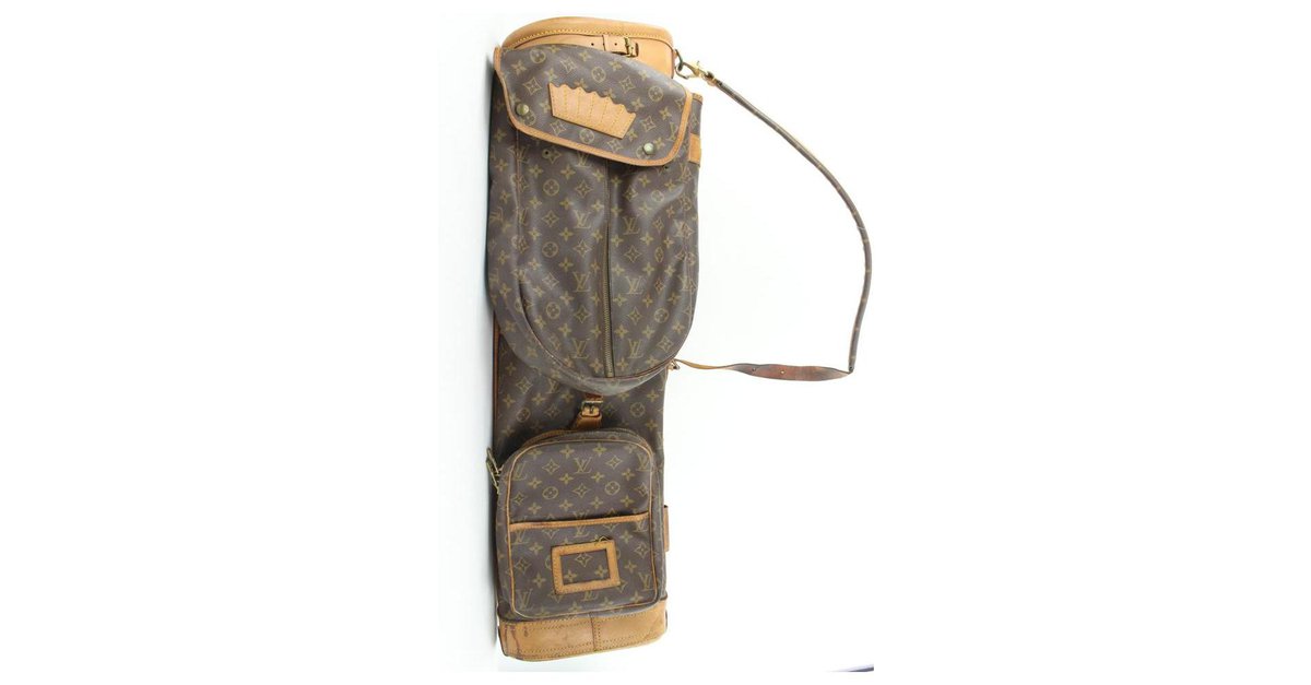 Louis Vuitton Monogram Golf Caddy Bag Rare Item Good Condition