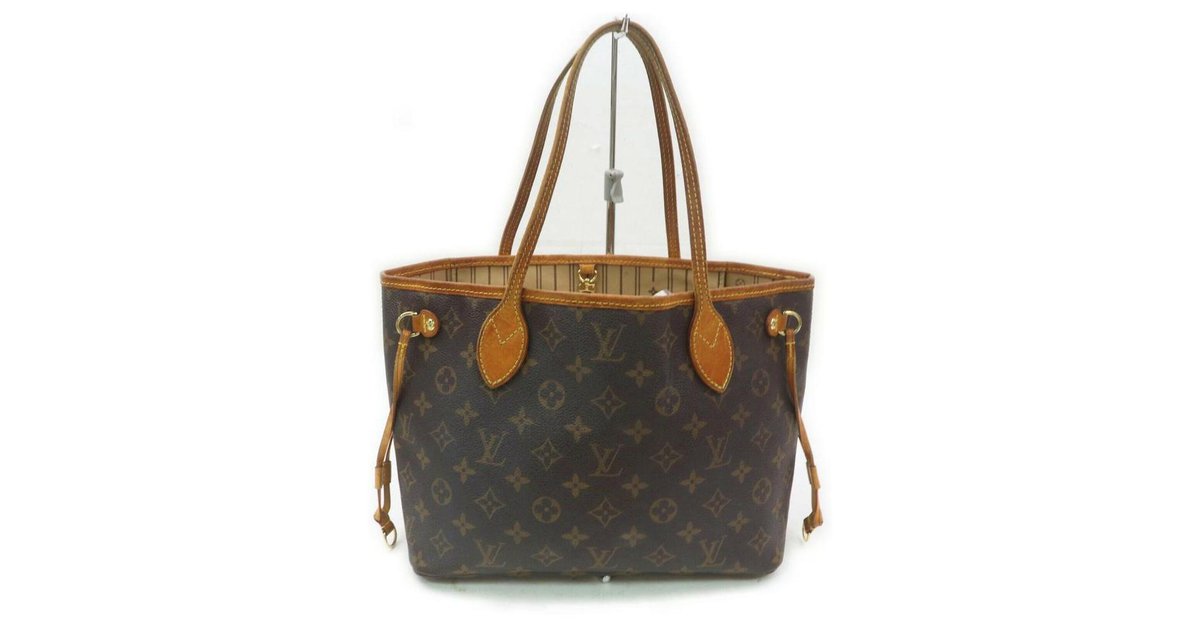 Louis Vuitton Small Monogram Neverfull PM Tote Bag Leather ref.298937 -  Joli Closet