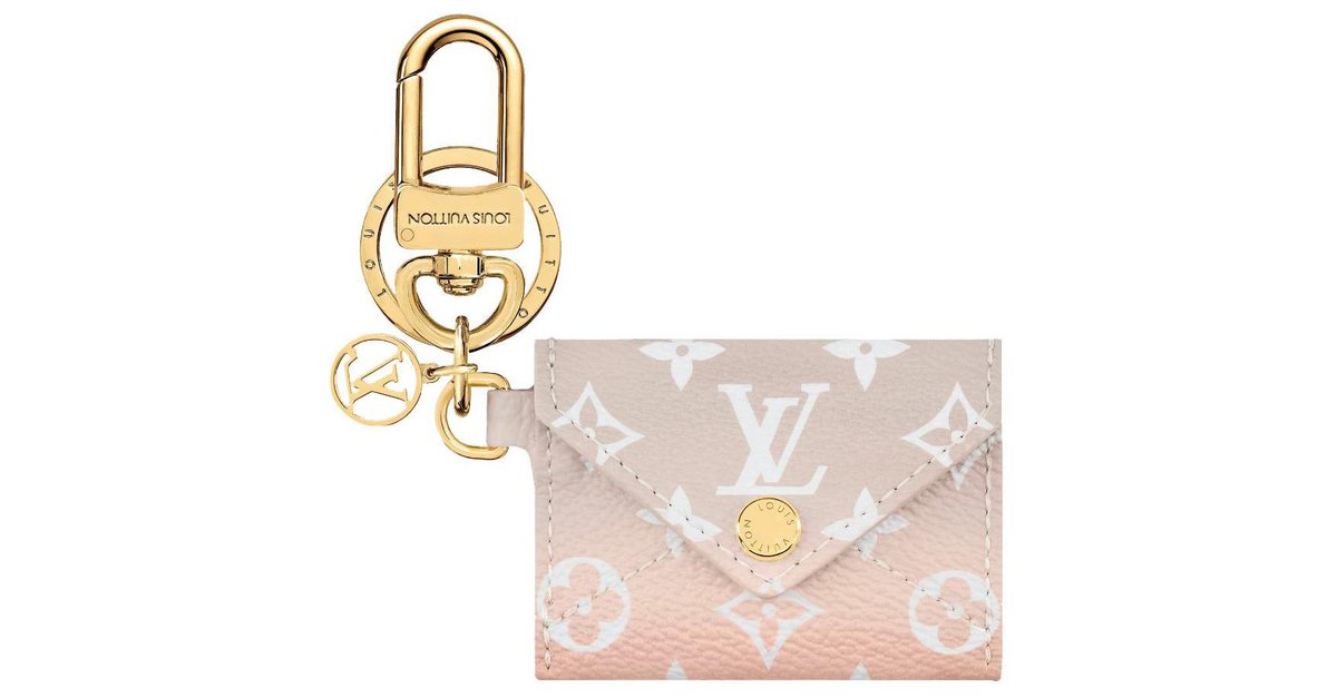 Louis Vuitton Monogram Canvas Locks Round Bag Charm and Key Holder