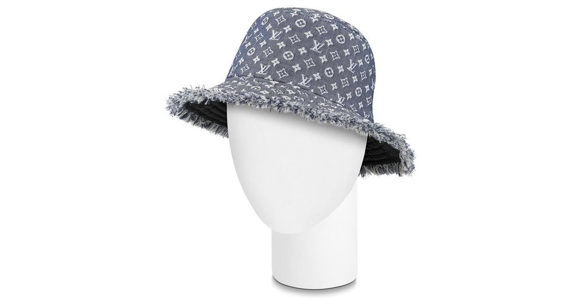 Shop Louis Vuitton 2023-24FW Unisex Street Style Bucket Hats Wide-brimmed  Hats (LV Play Monogram Pointillism Bucket Hat, M7144L M7144M) by Mikrie