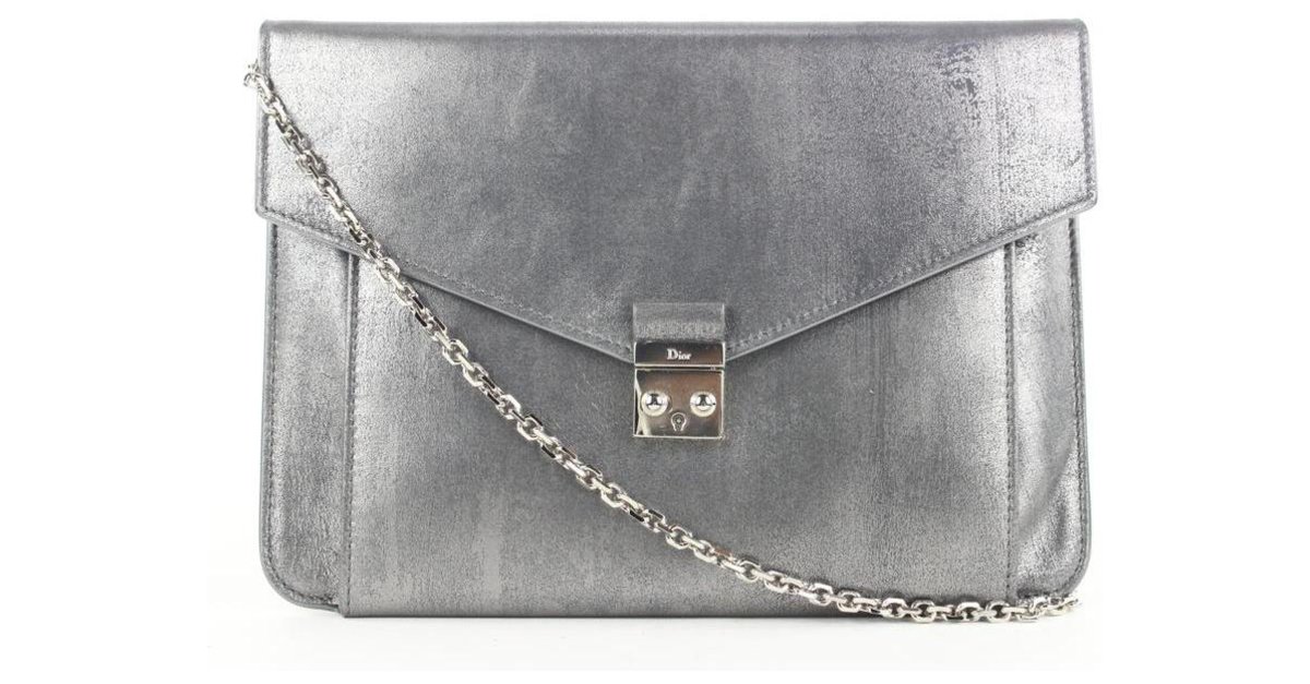 dior silver crossbody