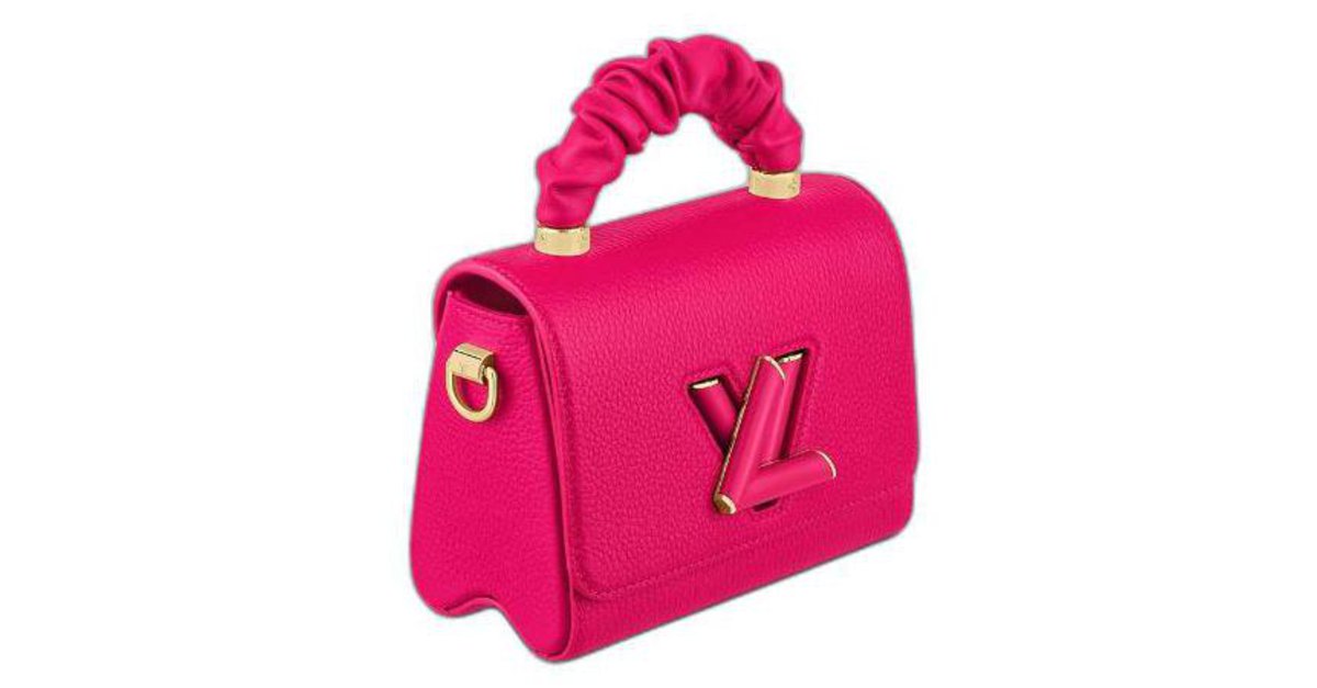 Louis Vuitton LV Twist bag new Fuschia Leather ref.307146 - Joli