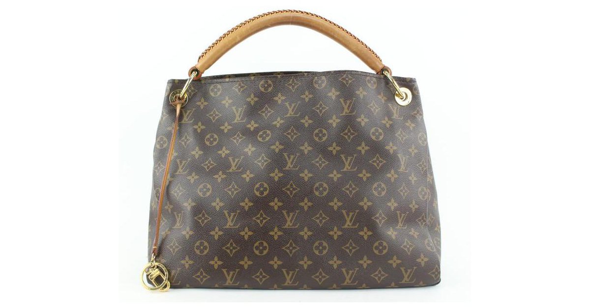 Louis Vuitton Monogram Artsy MM Hobo Bag Leather ref.307799 - Joli Closet